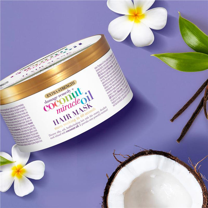 OGX Coconut Miracle Oil Hair Mask For Damaged & Dry Hair 300mL