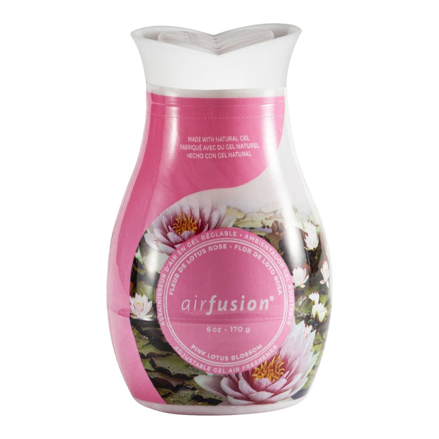 Air Fusion Gel Air Freshener Pink Lotus Blossom 170g
