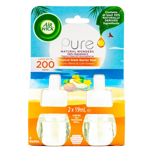 Air Wick Pure Great Barrier Reef Plug-In Diffuser Refill 19ml x 2 pack