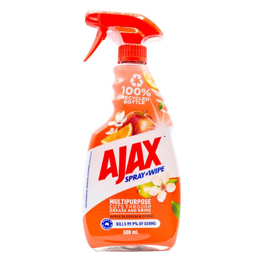 Ajax Spray N Wipe Apple & Citrus 500ml