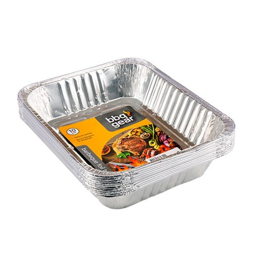 BBQ Foil Trays 10PK 32cm x 26cm