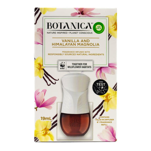 Botanica Vanilla & Himalayan Magnolia Plug-In Diffuser 19ml