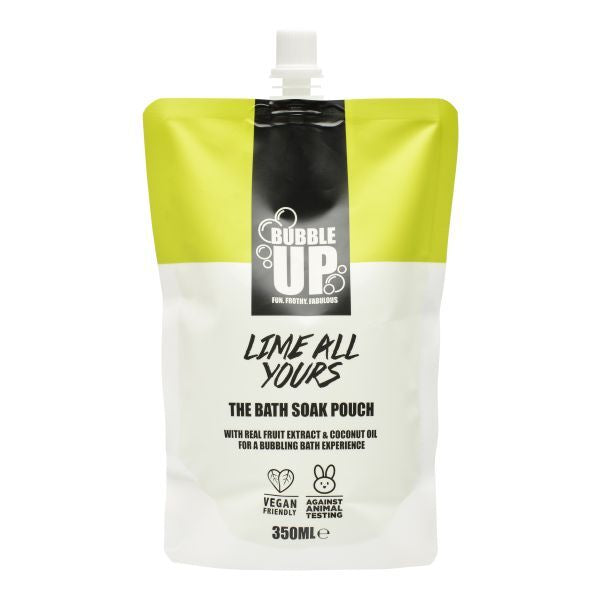 Bubble Up Lime All Yours Bath Soak Pouch 350ml