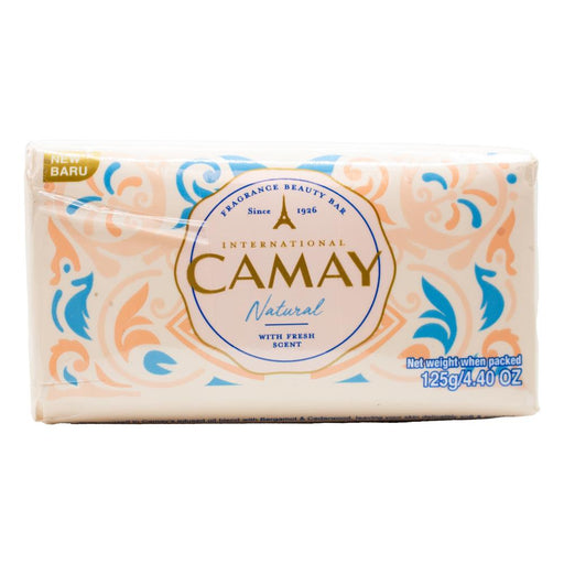 Camay Luxury Soap - Natural With Fresh Scent 3 PK