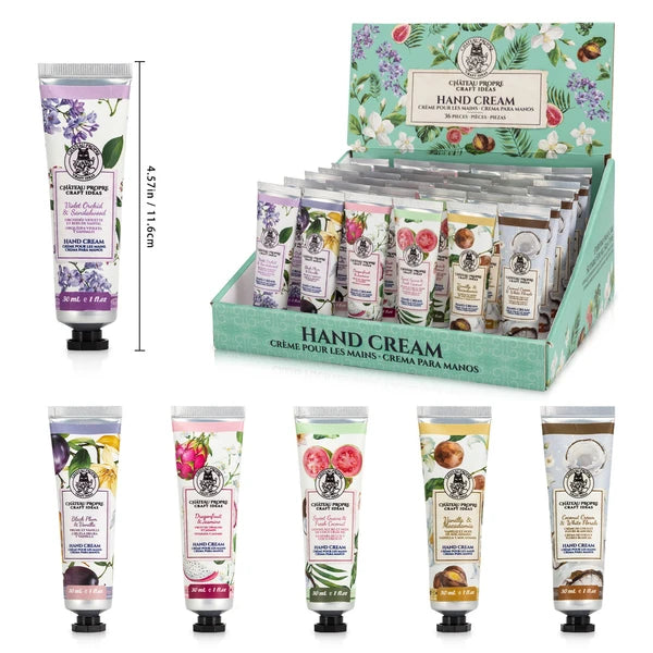 Chateau Luxury Hand Cream 30mls - Assorted