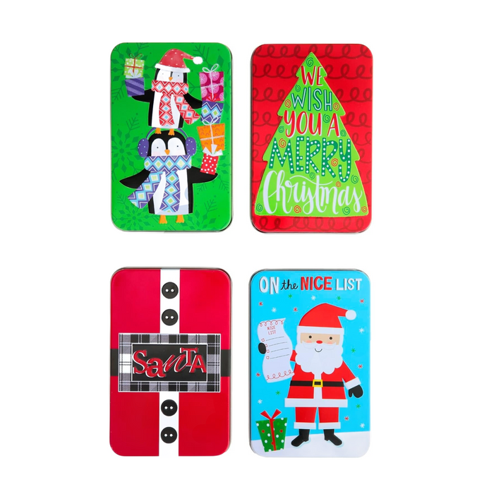Christmas Gift Card Tins - Assorted