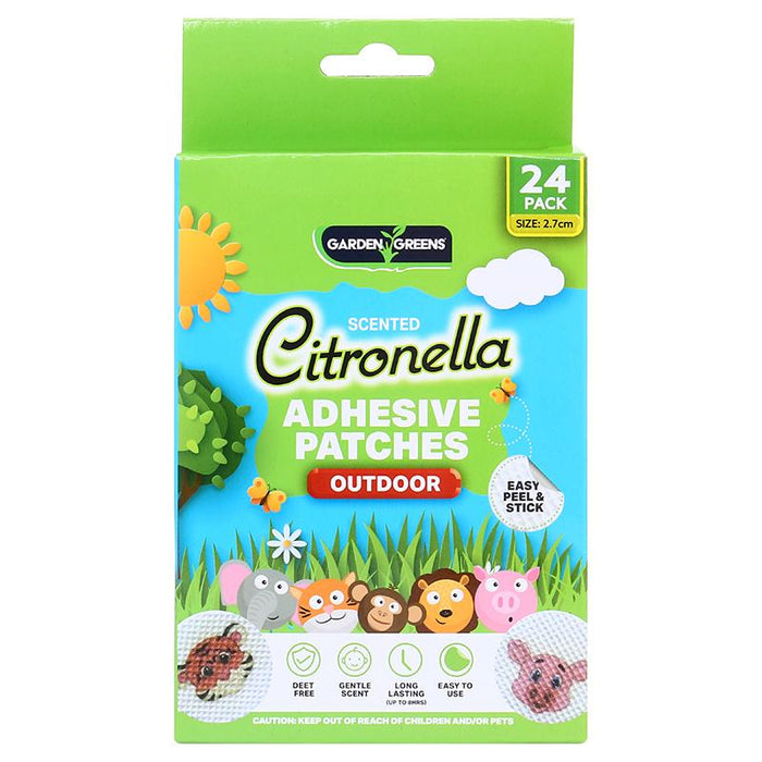 Citronella Fragrance Adhesive Patches 24pk