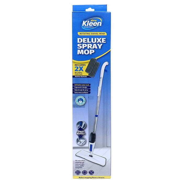 Deluxe Spray Mop With 2 x Mop Pads