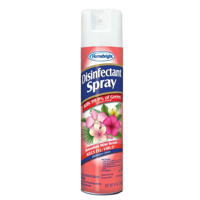 Disinfectant Spray Kills 99% Germs - Hawaiian Mist