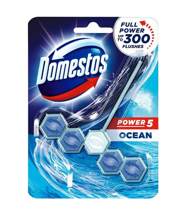 Domestos Power Toilet Cage Block - Ocean