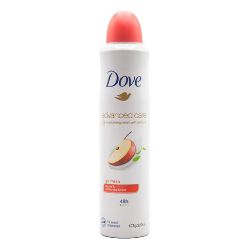 Dove Ladies Antiperspirant Deodorant Go Fresh Apple & White Tea Scent 220ml