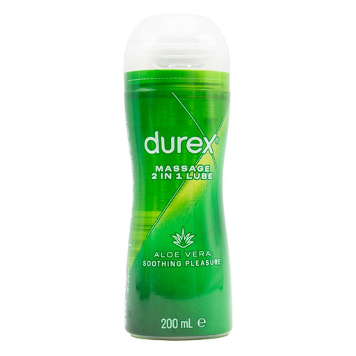 Durex Play Aloe Vera 2 In 1 Massage Gel Lubricant 200ml