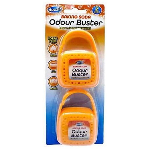 Duzzit Baking Soda Odour Buster Home/Car Hanging Air Freshener 2PK