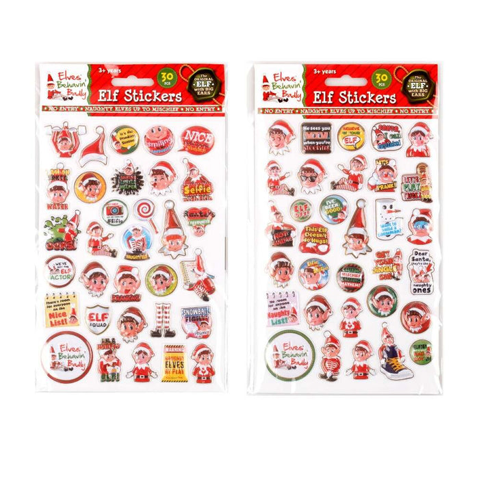 Elf Stickers 32PK