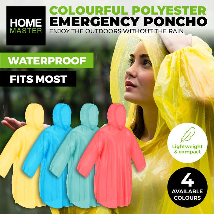 Emergency Poncho 2PK