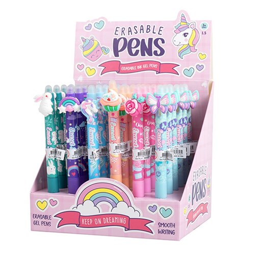 Erasable Gel Pens Girls Design