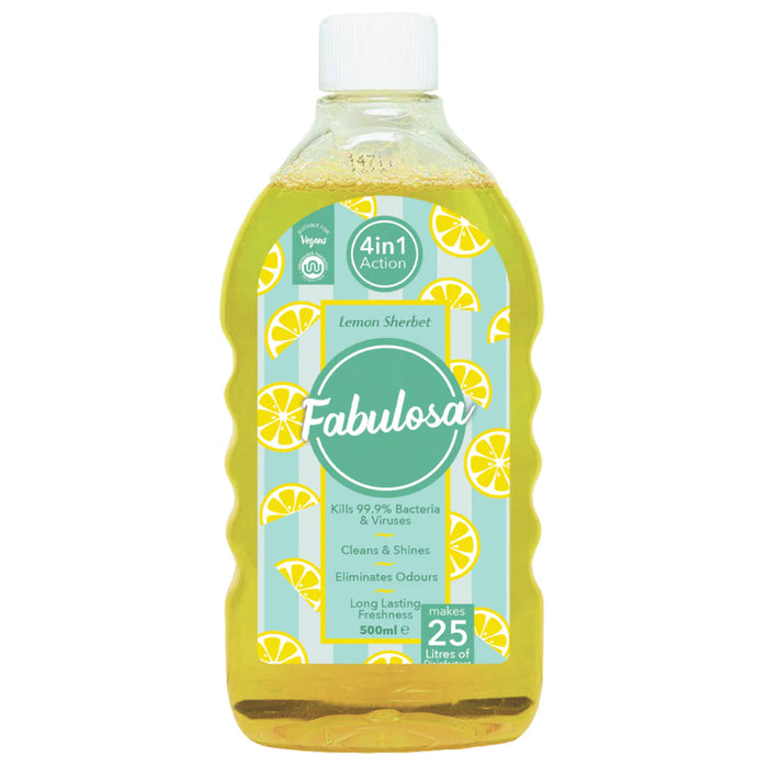Fabulosa 4 in 1 Disinfectant - Lemon Sherbert 500ml