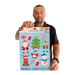 Festive Christmas Window Stickers