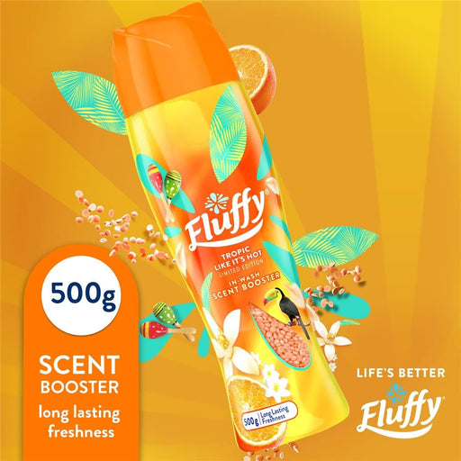 Fluffy In Wash Scent Booster Tropic Like It's Hot 500g