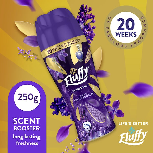 Fluffy In Wash Scent Booster Wonderland 250g