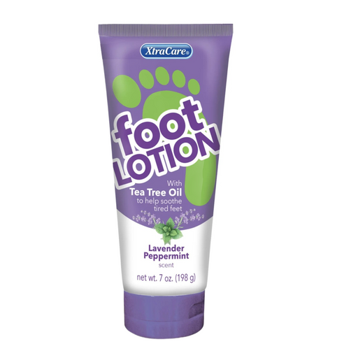 Foot Lotion With Tea Tree Oil Lavender Peppermint 198g