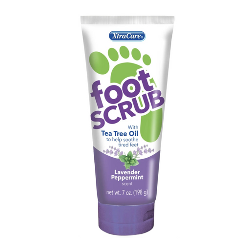 Foot Scrub With Tea Tree Oil Lavender Peppermint 198g