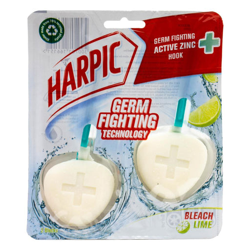Hapric 2PK Toilet Cleaner Blocks Bleach Lime
