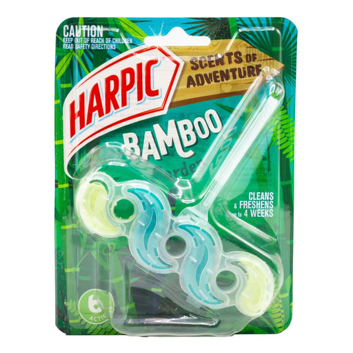 Harpic Scents Of Adventure Bathroom Toilet Cage Bamboo Garden
