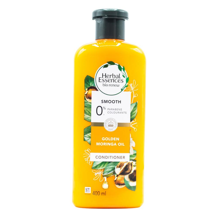 Herbal Essences 400ml Smooth Hair Conditioner Golden Moringa Oil