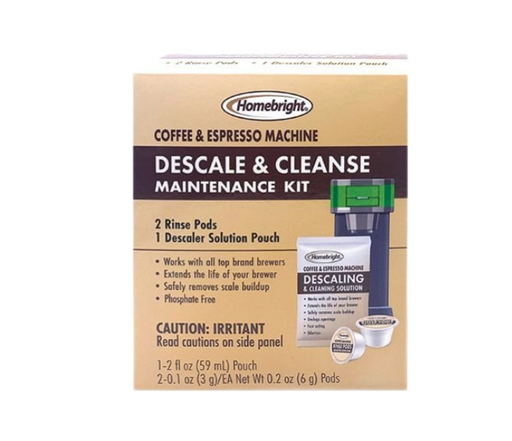 HomeBright Coffee Machine Descale & Clean Kit