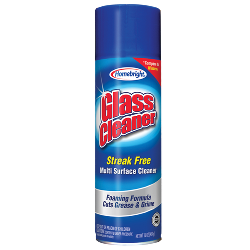 HomeBright Foaming Glass & Surface Cleaner - Streak Free