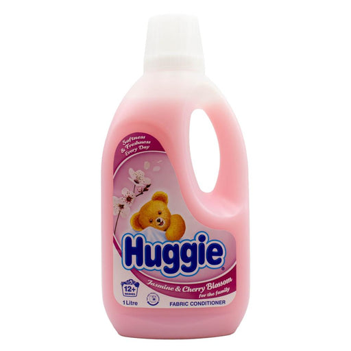Huggie Fabric Softener Jasmine & Cherry Blossom 1 Litre