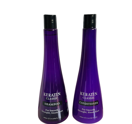 Keratin Smoothing Matching Shampoo + Conditioner