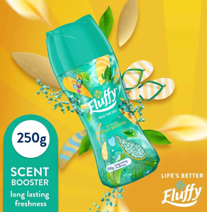 Fluffy In Wash Scent Booster Seas The Day 250g