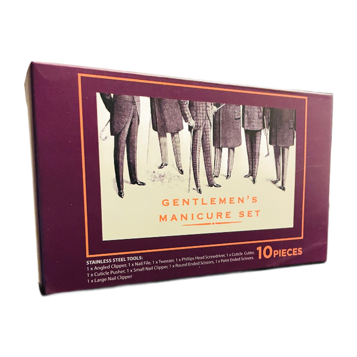 Gentlemen's Manicure Set 10PCE