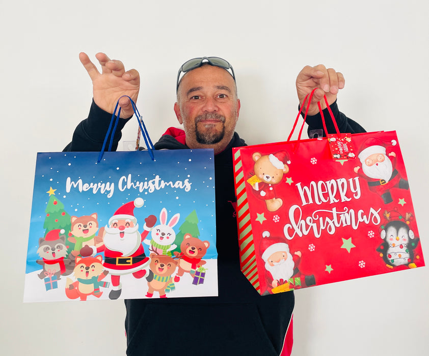 Large Christmas Gift Bags - Assorted Designs