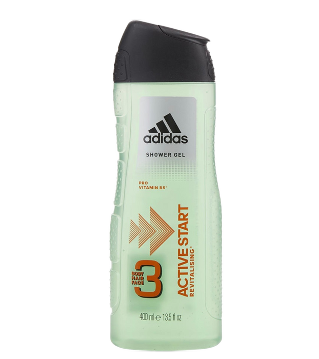 Adidas Shower Gel Body Wash 400ml - Active Start
