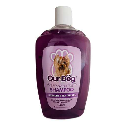 Bathox Soap Free Pet Shampoo - Lavender + Tea Tree Oil 600mls