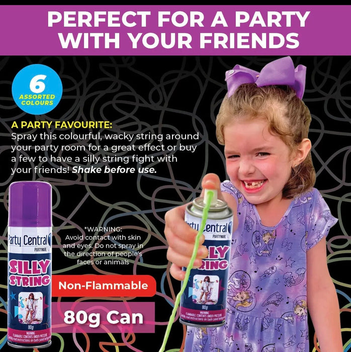 Party String 80g Single