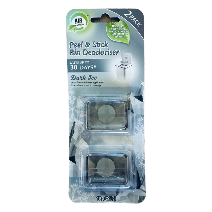 Air Fusion Bin Freshener - Dark Ice 2PK