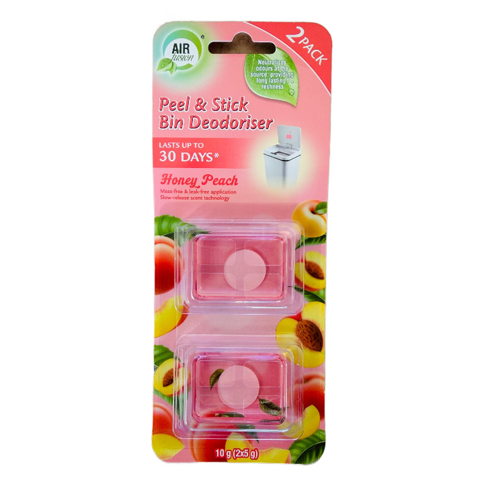Air Fusion Bin Freshener - Honey Peach 2PK