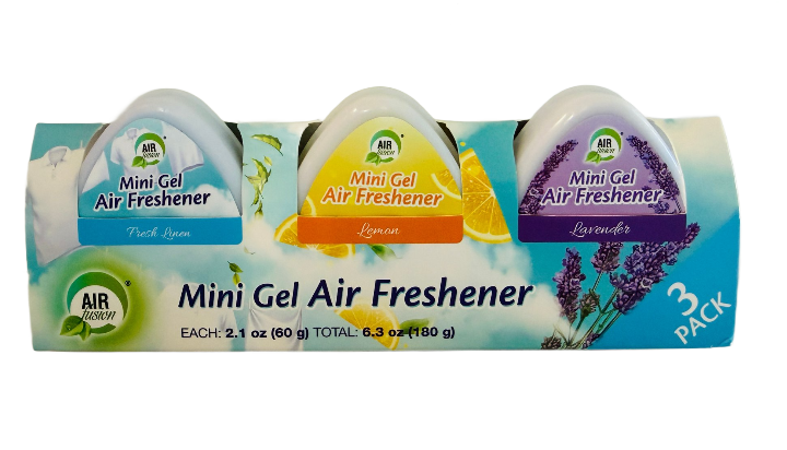 Air Fusion Mini Gel Air Freshener 3PK
