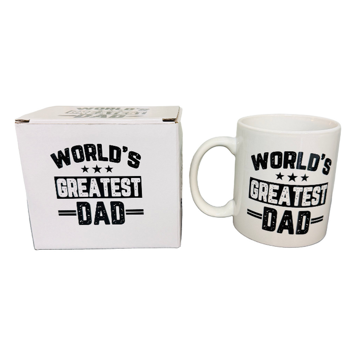 Fathers Day Mug Gift Boxed - World's Greatest Dad
