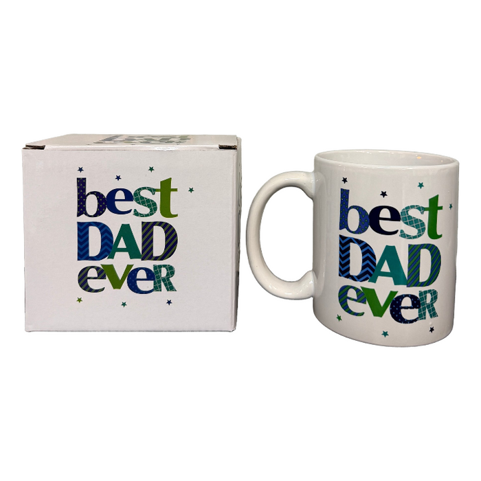 Fathers Day Mug Gift Boxed - Best Dad Ever