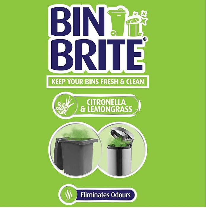 Bin Brite Odour Neutraliser Crystals Citrus Lemongrass 500g