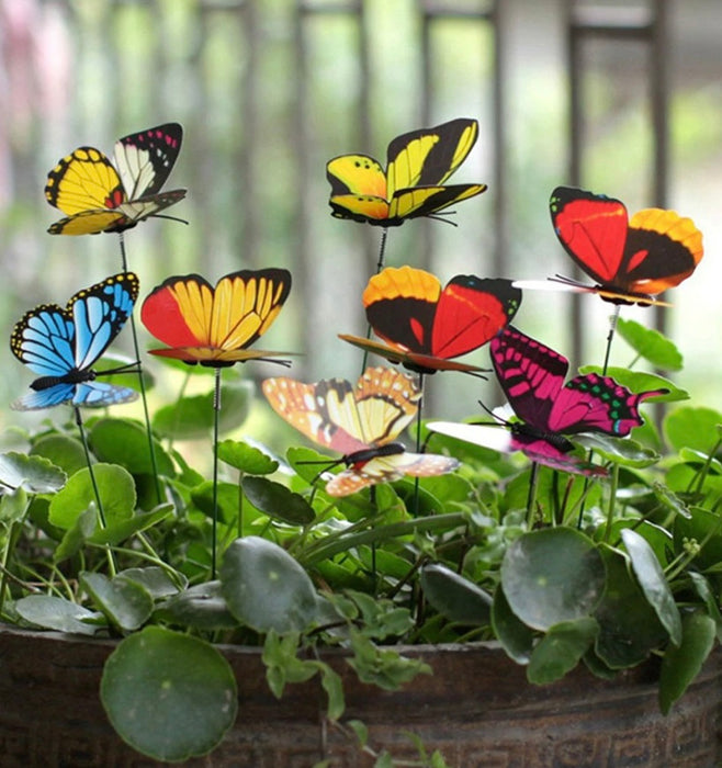 Decorative Butterfly Garden Ornaments 2PK