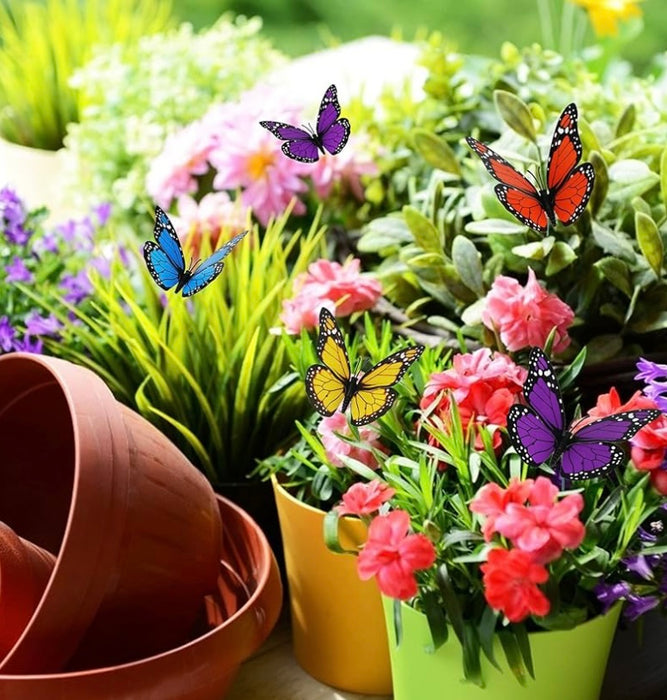 Decorative Butterfly Garden Ornaments 2PK