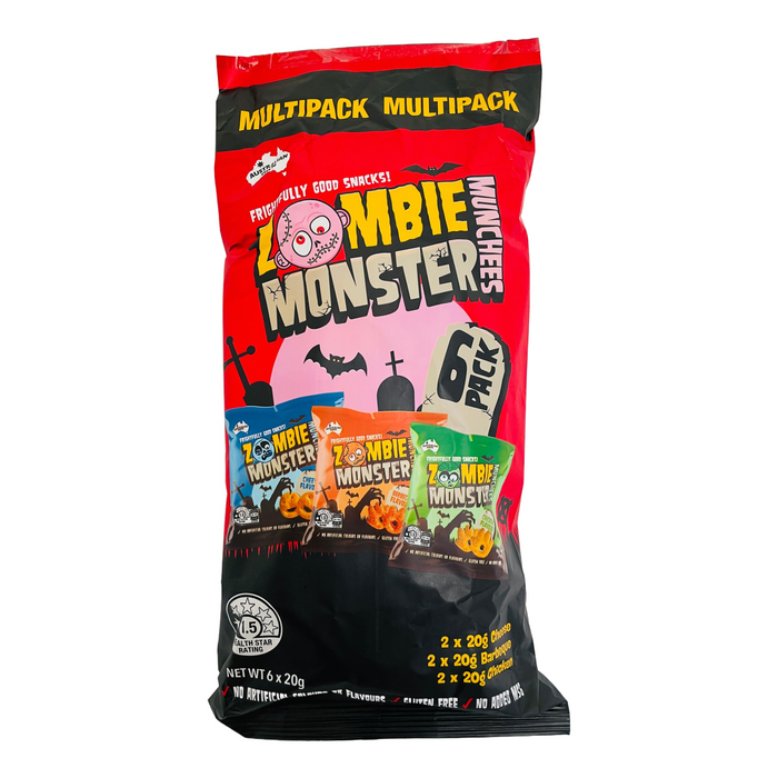 Pure & Plenty Zombie Munchies Monster Multi 6 Pack