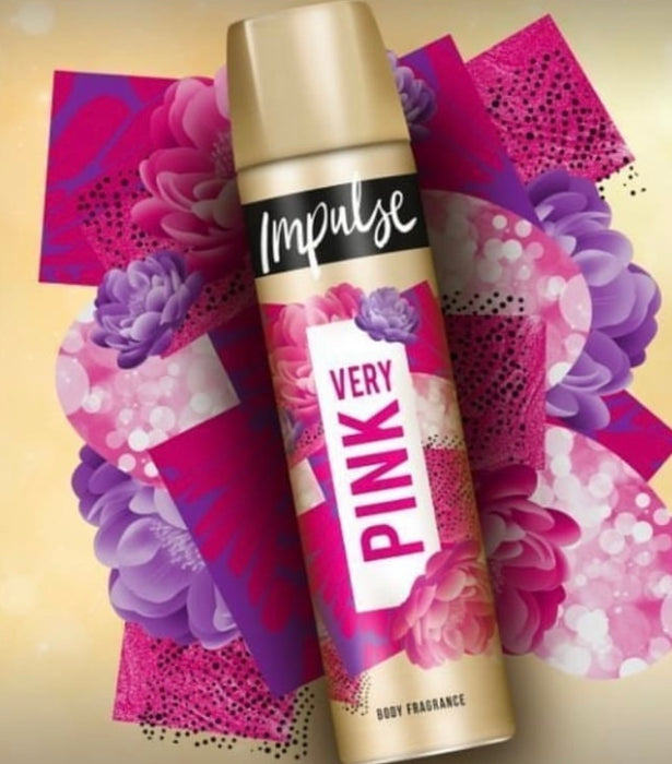 Impulse Body Spray Very Pink 75ml