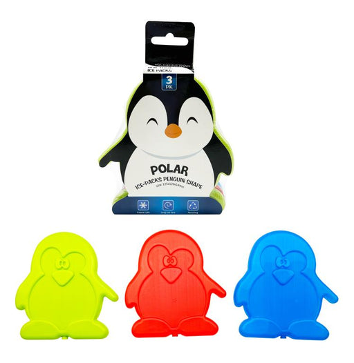 Ice Bricks Penguin Design 3 Pk
